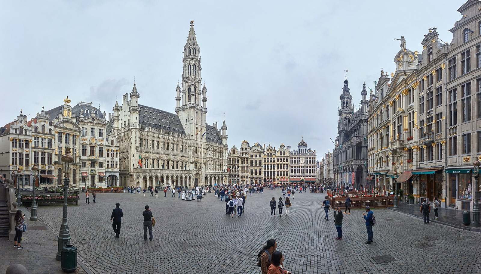 Grand-Place de Bruxelles, façades illuminées